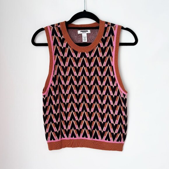 RSQ chevron patterned vest - Picture 3 of 6